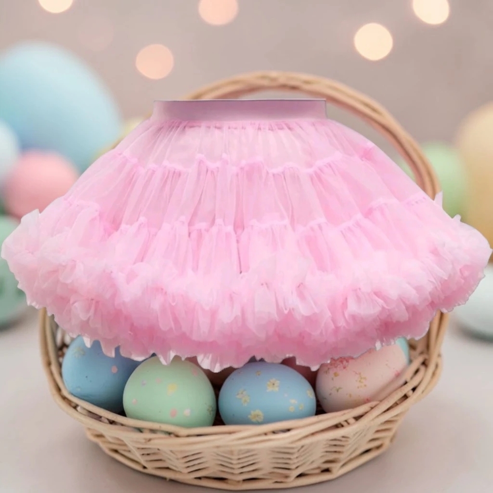 Pink Tulle Skirt